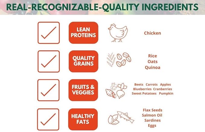 Bench & Field Holistic Natural Adult Dry Dog Food, Chicken Meal and Brown Rice Recipe 6.6 lb Bags (Pack of 2)