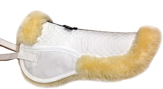Engel Sheepskin Lined Half Saddle Pad - Small