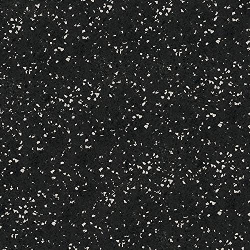 American Floor Mats 1/4in (7mm) Thick 10% Grey 4' x 7' Heavy Duty Rubber Rolls, Protective Exercise Mats, Home Gym Rubber Flooring