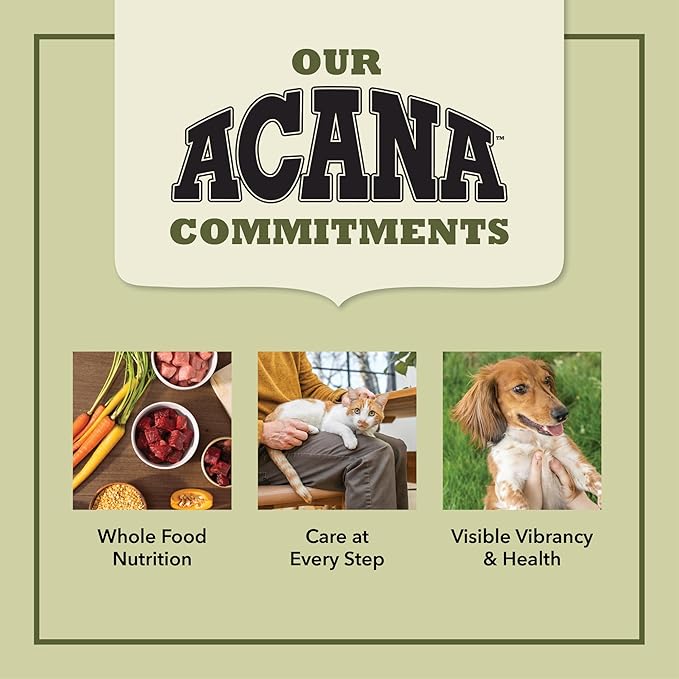 ACANA Grain-free Dry Cat Food Meadowlands Chicken Turkey Fish and Cage-Free Eggs 10lb Bag