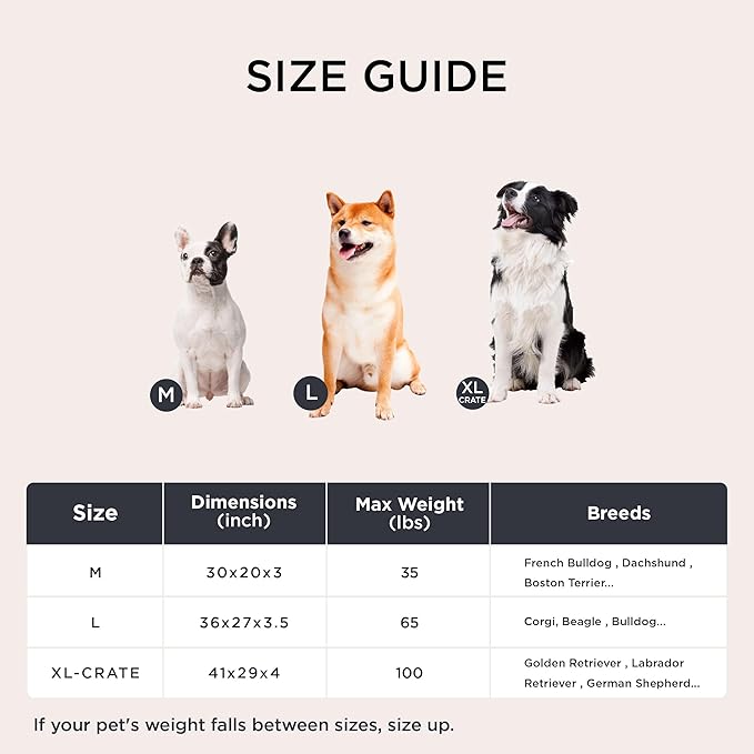 Bedsure Orthopedic Dog Bed for Large Dogs - Thick Flat Memory Foam Pet Mattress with Removable Washable Cover and Egg Crate Foam, Suitable for Pet Up to 65 lbs, 36x27x3.5 Inches, Black