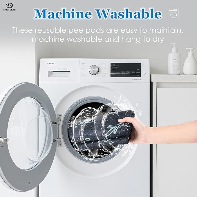 2-Pack Guinea Pig Cage Liner Washable, 36in x 48in Ultra-Absorbent Guinea Pig Bedding for Cage Non-Slip Leak-Proof Pee Pads for Dogs Rabbit Bunny Cat Litter Mat, Navy