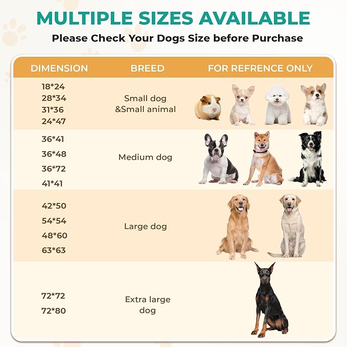 Fostanfly Washable Pee Pads for Dogs, 2 Pack Large 54"x54" Ultra-Absorbent and Leak-Proof Non-Slip Reusable Potty Training Pads for Dogs, Cats, Puppy, Potty of Add 8 Lanyards, Green