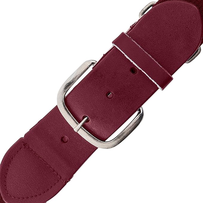 Champion Sports Baseball/Softball Uniform Belt, Comfort Stretch Fit Durable Syntex Tab - Youth & Adult Sizes, Multiple Colors