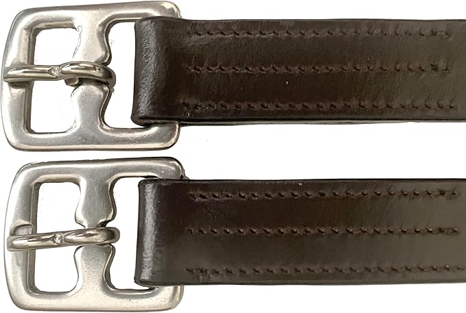Majestic Ally Genuine Leather English Stirrup Leather (Pair)