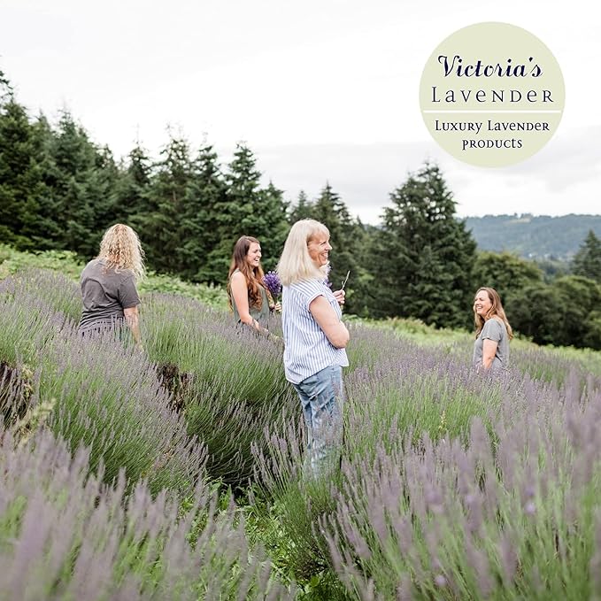 Victoria's Lavender Organic Don’t Bug Me Insect Spray DEET-Free, Made with Plant Based Essential Oils & Aloe Vera - Made in The USA - (1 Pack 4 Fl Oz)