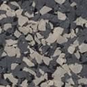 American Floor Mats - Extreme Rubber Gym Tiles - 1 Inch Thick Colorful Rubber Gym Tiles - Superior Shock and Sound Absorbing Tiles - 95% Dark Greys 50 Tile Pack (Covers 200 Sq Ft)