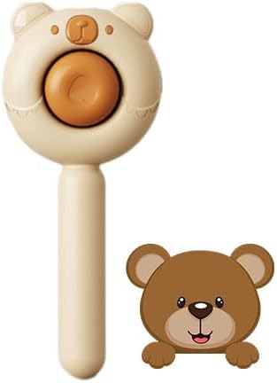 Cat Brush for Short or Long Haired Cats Dogs Rabbits, Cute Dog Brushes with Release Button for Massage and Removes Loose Fur, Dog Hair Brush Kitten Grooming Deshedding Comb