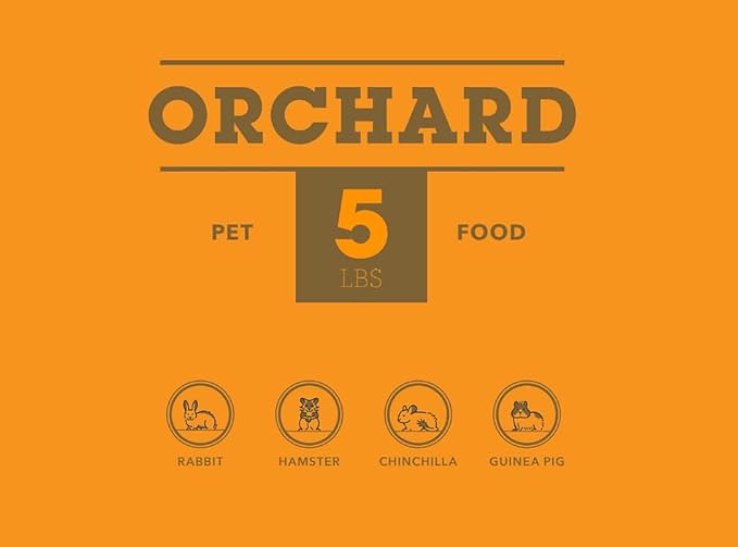 Bunny Honey Orchard Grass Hay for Guinea Pigs, Rabbits, Hamsters & Small Pets Fresh, High-Fiber, Supports Digestive Health & Dental Care, Non-Blended & Fresh Cut