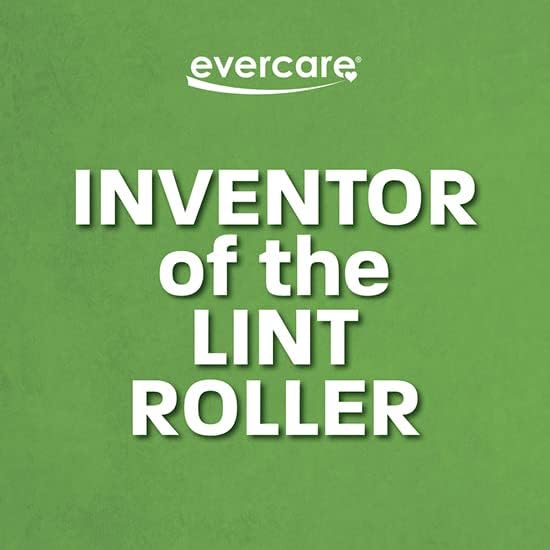 Evercare Ultra Sticky Pet Lint Roller Value Pack with 2 Lint Rollers and 3 Refill Rolls, 60 Sheets Each Multicolor