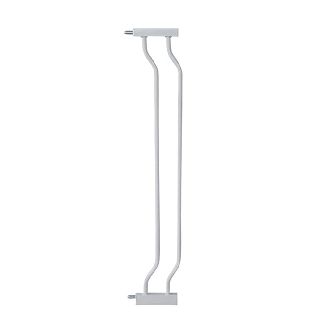 ALLAIBB Extra Wide Pressure Mounted Baby Gate Walk Through Child Kids Safety Toddler Tension White Long Large Pet Dog Gates with Extension for doorways Kitchen and Living Room (4.72"/12cm)