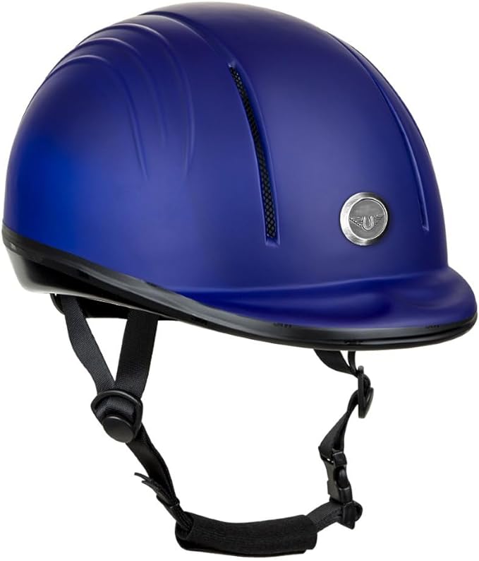 TuffRider Starter Basic Horse Riding Helmet | Comfortable Protective Equestrian Head Gear - SEI Certified