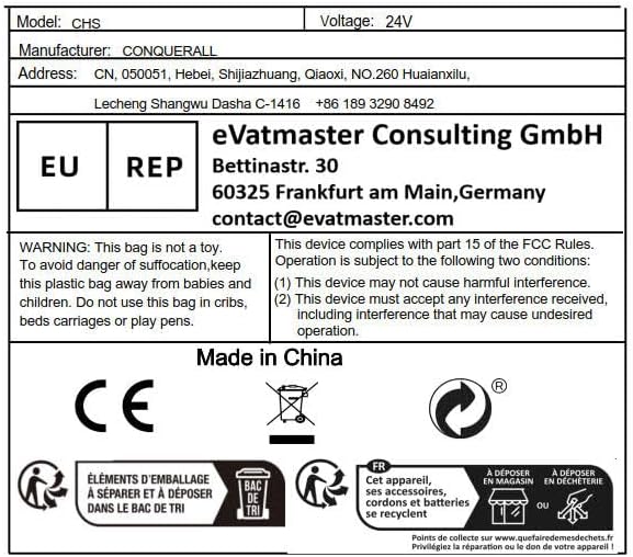 CONQUERALL 1580GPH 30W 16.0ft DC Controllable Pump CHS-6000 Durable Pump Wave Submersible and Inline for Marine Coral Reef Tank Sump Circulation