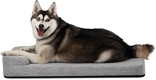 Diggs Bolstr Orthopedic Dog Bed with Headrest - Dog Crate Bed for Evolv Crate & Other Standard Pet Kennels - Durable & Comfortable - (Medium)