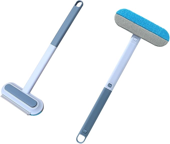 Dog Hair Remover for Couch Reusable Pet Hair Remover Brush 23in Long Handle for Furniture, Couch, Carpet, Clothes