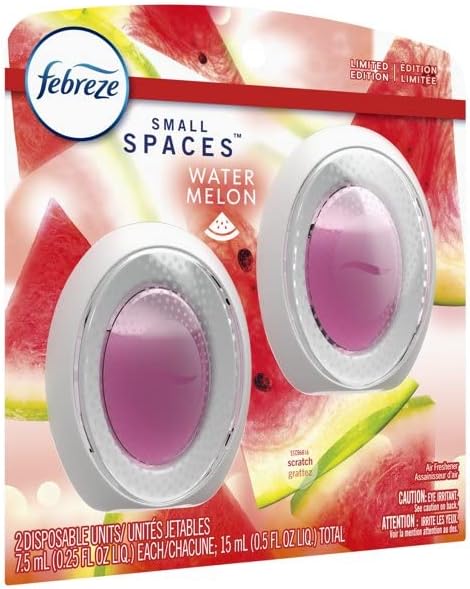 Febreze Small Spaces Air Freshener Watermelon, 25 fl oz, 2 Pk