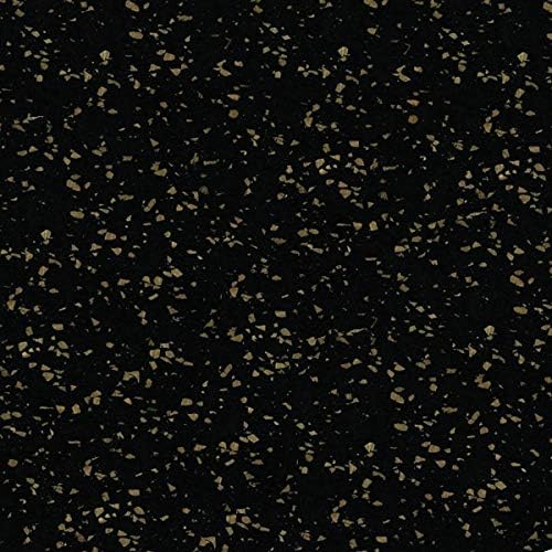 American Floor Mats 1/4in (7mm) Thick 10% Mocha 4' x 10' Heavy Duty Rubber Rolls, Protective Exercise Mats, Home Gym Rubber Flooring