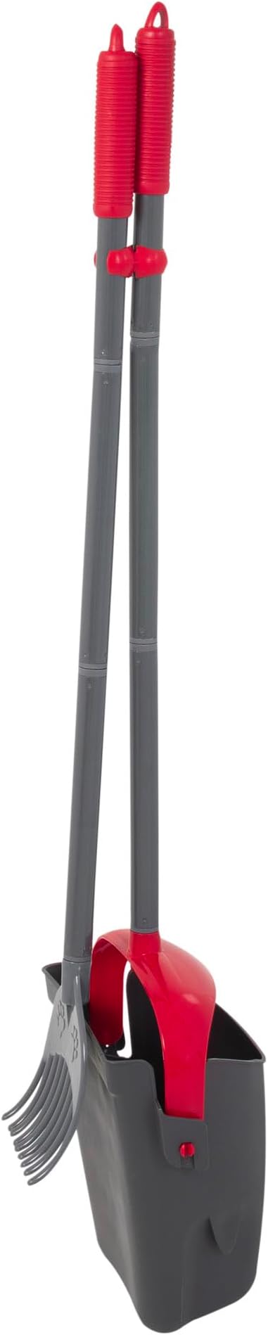 Arm & Hammer Pooper Scooper for Extra Large Dogs Heavy Duty, Outside Yard Dog Poop Scoop Pet Waste Clean Up with Bag Attachment - 2 Waste Bags Included