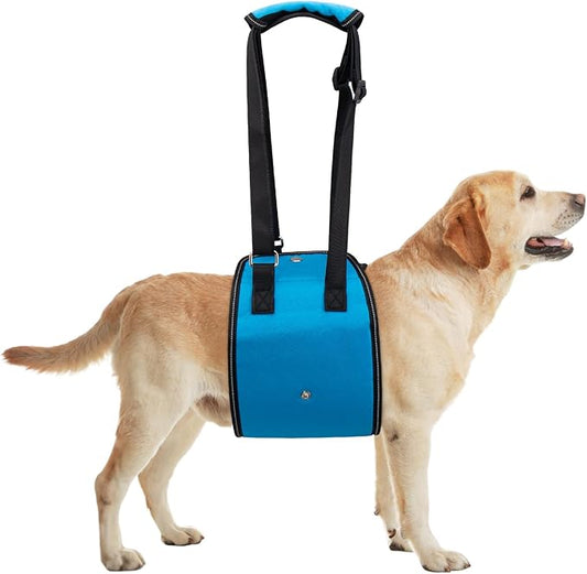 Dog Lift Harness Dog Sling for Large Dogs, Portable Dog Carrier Sling for Back Legs, Ajustable Hip Support Harness for Weak Rear Leg, Assist Senior Disabled Joint Injuried and After ACL