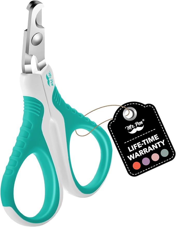 Mr. Pen- Cat Nail Clipper, Sky Blue Cat Nail Trimmer, Cat Nail Clippers, Cat Claw Clippers, Cat Clippers for Nails, Pet Nail Clippers, Kitten Nail Clipper, Small Dog Nail Clipper Cat Claw Trimmer