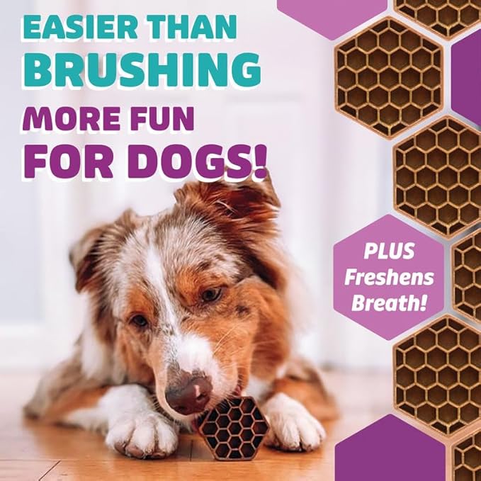 Dog Dental Treats – Vet VOHC Approved, Removes Tartar & Cleans Teeth – Yummy High Protein Chicken Treat for Extra Small Dogs (Mini Pack, 30 Count)