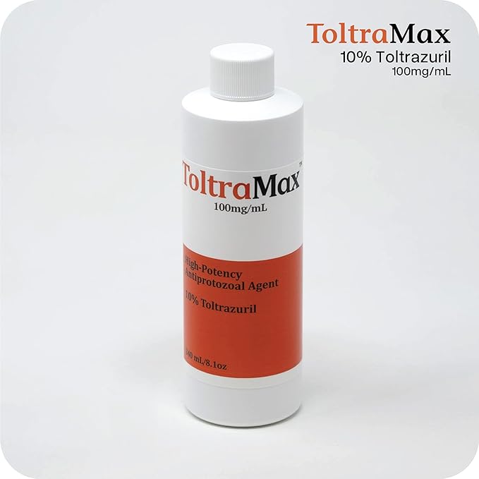 Toltrazuril 10.0% for Horses, Dogs, Cats, 240mL/8 Ounce, for Non-Food Chain Animals, Peanut Butter