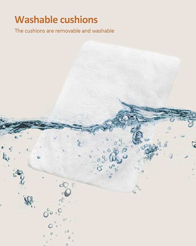 FourFurPets 43.8in 3-Tier Modern Cat Tree Tower Condo, Cat Scratch Posts for Indoor Cats, Big Plate, Two 19.7in Full Sisal Scratching Posts, Greige