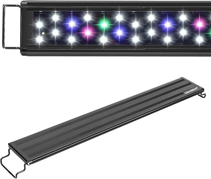 AQUANEAT LED Aquarium Light Full Spectrum for 36 Inch to 44 Inch Fish Tank Light Fresh Water