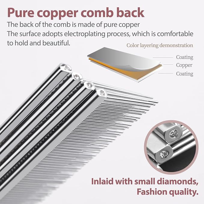 6.1" Dog Grooming Comb for Long Haired Cats & Dogs