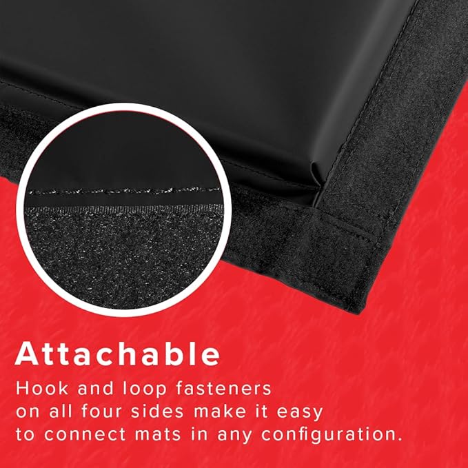 We Sell Mats - 4 ft x 8 ft x 2 in Personal Fitness & Exercise Mat for Home Workout - Lightweight and Folds for Carrying – All Purpose Home Gym Mat – Thick Mat for Yoga, Pilates, Stretches, and Floor Exercises