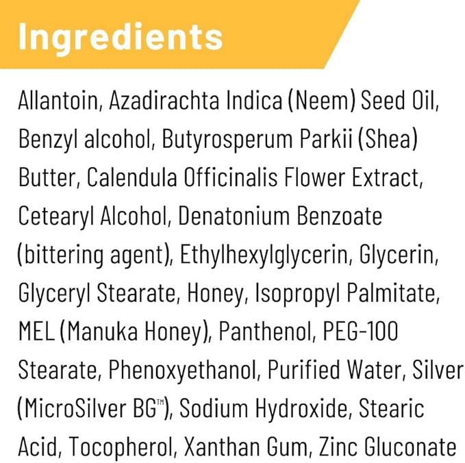 Absorbine Silver Honey Rapid Wound Repair Ointment Twin Pack 2oz Tubes, Manuka Honey & MicroSilver BG