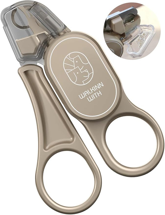 Cat Nail Clipper with LED Guide Light and Nail Trapper