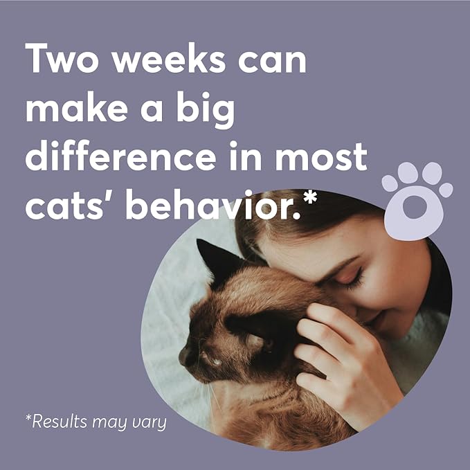 Cat Calming Diffuser Refills – Long-Lasting 30-Day Formula with Pheromones for Stress Relief, Relaxation, and Anxiety Reduction in Cats Easy to Use – (3 Diffusers + 3 Refills)