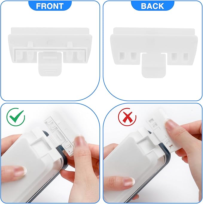 Aquarium Strong Magnetic Glass Cleaner Brush, Fish Tank Algae Magnet Cleaning Tool with 2 Detachable Scrapers, Mag Float Scrubber for 0.25-0.375Inch Glass and Acrylic Tanks