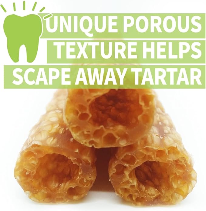 Chicken Dog Chew Sticks, Puffed Human Grade Dog Treat Sticks, Rawhide Alternative, Easy to Digest 10pcs/Pack