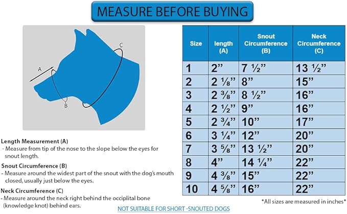 Leather Brothers Italian Basket Dog Muzzle, Adjustable Secure Fit, Comfortable Design, Training and Safety, Averts Biting, Prevents Chewing and Scavenging, Perfect for Grooming - Tan, Size 7