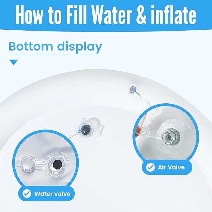 cat Cold pad, Portable Water-Filled, Interactive cat Toy, Suitable for All Kinds of Pets, Keeping Your Pets Cool in Summer Ocean Blue