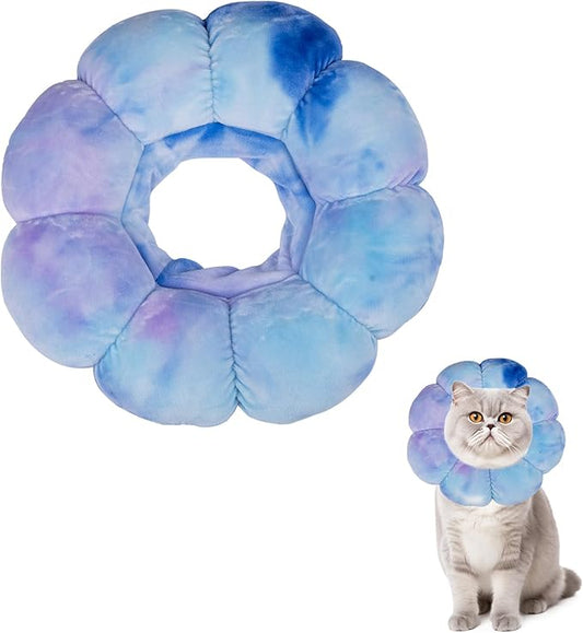 Cat Collar Soft, Adjustable Soft Protective Neck Cats Recovery Cone After Surgery