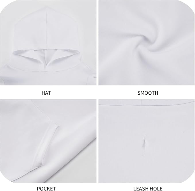 Green Christmas Gingerbread Men Candies Hoodie,Christmas Cosplay Dog Clothes with Pocket and Hat Winter Clothes Sweaters X-Small