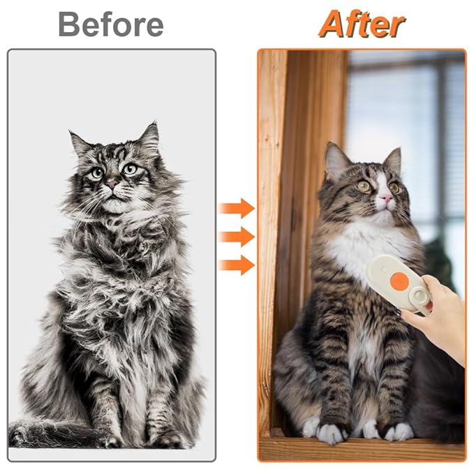 Cat Steam Brush for Shedding - 2025 New Grooming With Steam, Rechargeable Pet Brush for Dogs and Cat,Anti-Static,Massage, Cleaning, Shedding & Combing All In One