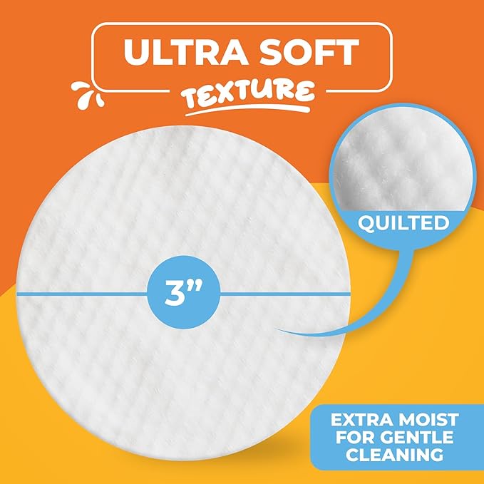 Dog Eye Wipes - Hypoallergenic Eye & Face Wipes for Dogs, Cats, and Puppy - Pet Tear Stain Remover and Cleaner - Gently Cleans and Removes Discharge, Crust, and Gunk - Coconut