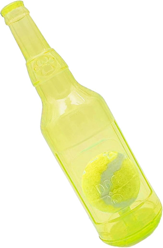 Dog Squeaky Floating Toy for Small Medium Large Dogs Training Fetch Indestructible Dog Chew Toys Indoor Pool Beach Outdoor Pet Supplies Yellow M