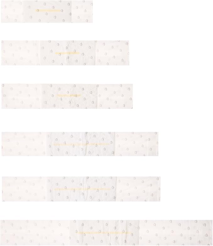 Amazon Basics Absorbent, Leakproof Male Dog Wrap Disposable Diapers, Small, Pack of 50, White