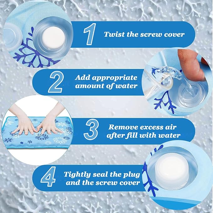 Dog Cooling Mat, Cooling Mat for Dogs & Cat, Provides Instant Relief for Small, Medium, Large Dogs, Washable, Non-Slip Design, Perfect for Hot Summer Days to Keep Pets Comfortable (L 23.6''*35.4'')