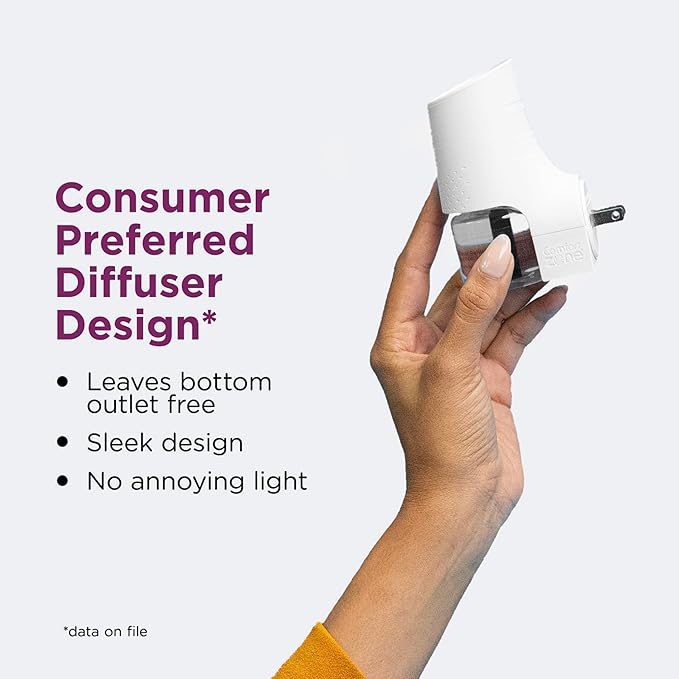 COMFORT ZONE 6 Pack Cat Calming Diffuser Refills; 30-day Refills; Pheromones Help Cat Anxiety