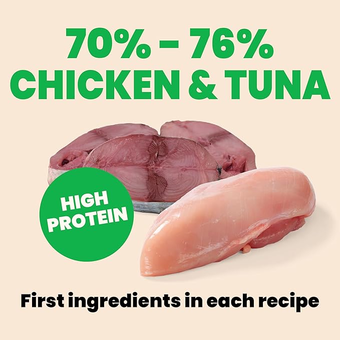 Almo Nature Wet Cat Food HQS Natural Rotational Diet Fish Selection & Chicken Drumstick - Variety Pack, Grain Free, Additive Free, Highly Digestible, Preservative Free 2.47-oz, 12 pack