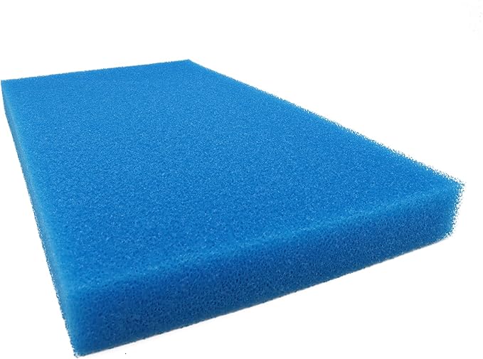 Aquarium Bio Sponge Pad Filter Media for Fish Tank,20/30/40PPI Open Cell Coarse Foam Block Foam Pre Filter Sponge (23" Lx 12.5" W x 2" H 20PPI)