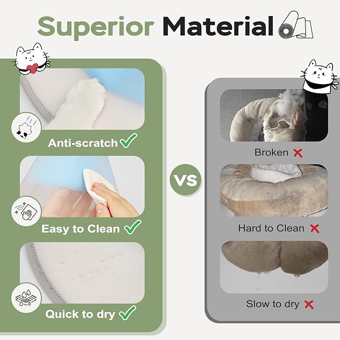 Cat Cone Collar Soft: Comfortable Waterproof Mesh Recovery Cone After Surgery to Stop Licking and Scratch, Alternative to Plastic Elizabeth Head/Neck Cone for Large Cats and Small Dogs