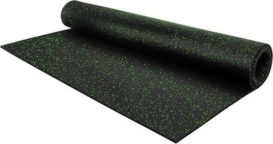 Flooring Inc's 1/4" Thick Tough Rubber Flooring Roll | Flexible Recycled Rubber Floor Mats for Home Gym | Heavy Duty Rubber Mat for Home Gyms, Sheds, Horse Stall Mat or Trailer