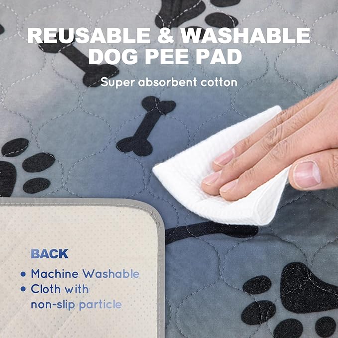 Dog Grass Pad with Tray Small 23" x 16", Ultra-Absorbent Artificial Grass Pad for Dogs Potty(No Grate)Grass Hemmed Edge for Indoor Potty Training Reusable Puppy Pads Dog Litter Box Balcony